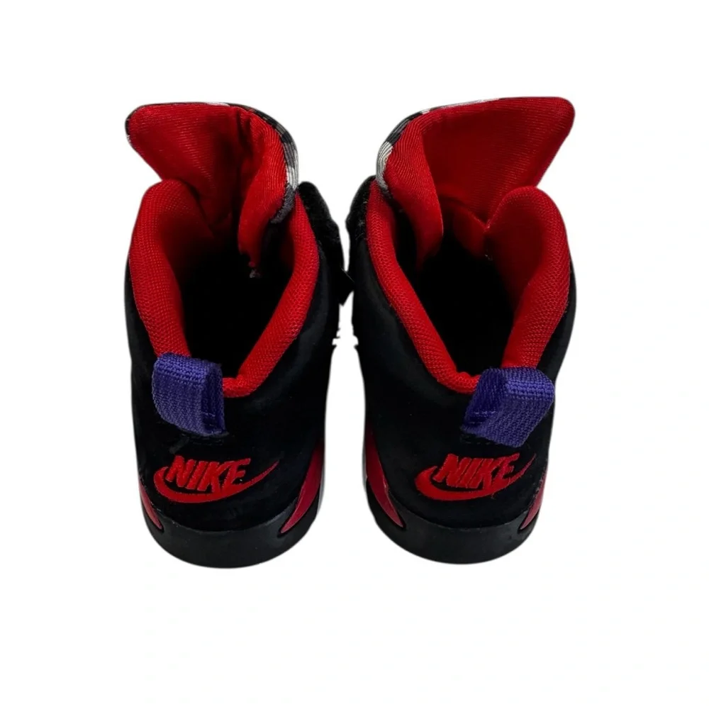 Nike Air Jordan Jumpman MVP Kids Black and Red Sneakers Size 10C